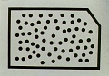 1977_21 Randomdot CorrelogramThe Golden Flece stereoscopic work left component unfinished circa 1977
